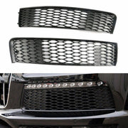 DURAFORCE 2Pcs Front Bumper Outer Grille Left+Right For Audi Q7 S-line Sport 2011-2015