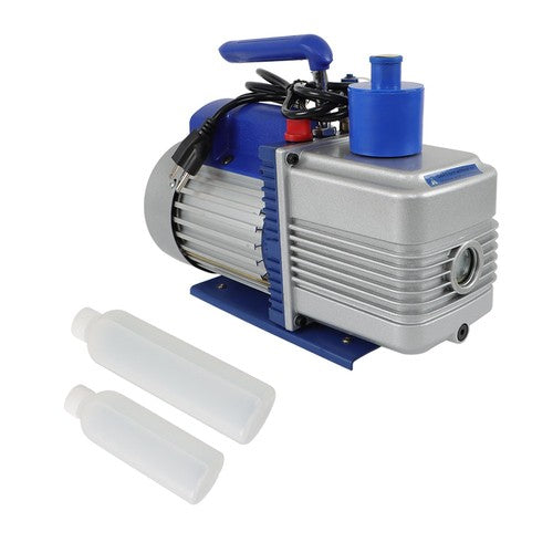 DURAFORCE Air Vacuum Pump 110V 9.6 CFM 1 HP Singl-Stage Rotary Vane HVAC For R134a Systems