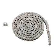 DURAFORCE #60 Roller Chain 10 Feet with 2 Connecting Links, Carbon Steel Chain
