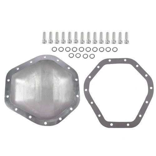 DURAFORCE Rear Differential Cover for 1973-1995 GM / Chevy 10.5" 14 Bolt Polished Aluminum