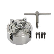 DURAFORCE Reversible Jaw 5" 4-Jaw Lathe Chuck K72-125 - Independent Wood Turning