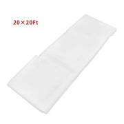 DURAFORCE 20 x 20 ft 6Mil Clear Polyethylene Film Greenhouse Plastic Sheeting