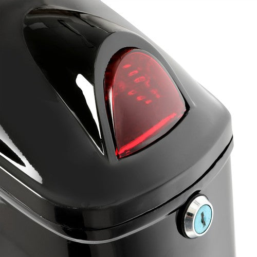 DURAFORCE Universal Hard Bags Motorcycle Saddlebags Luggage Bag For Harley Softail Suzuki