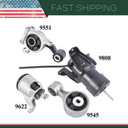 DURAFORCE 4PCS Motor Mount for Nissan Altima 3.5L 2007-2012 Nissan Maxima 3.5L 2009-2014