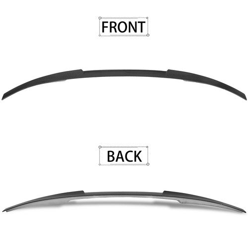 Hydro Carbon M4 Style Rear Trunk Spoiler for 14-20 BMW F32 428i 435i 440i 2 Door
