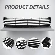 DURAFORCE Front Lower Grille & Pair Fog Light Covers W/ Hole For Toyota Prius 2004-2009