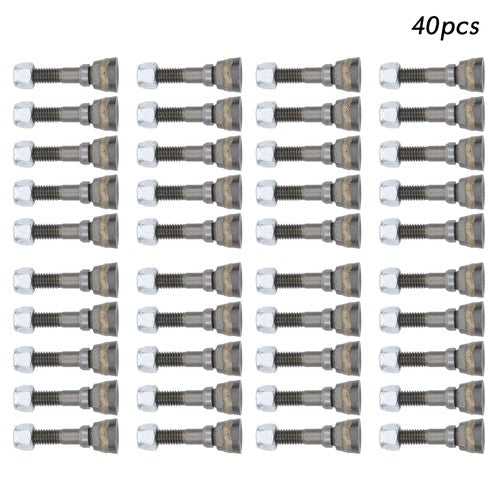 DURAFORCE 40 Pack Stump Grinder Teeth For 700 Stump Removal