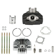 DURAFORCE New Cylinder Piston Ring Gasket Kit 47mm For Yamaha PW80 Y-Zinger 1983-2006