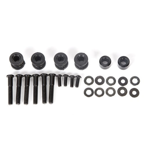 DURAFORCE 4 Point Docking Hardware Kit Bracket For Harley Road Street Glide FLHT 2009-2013