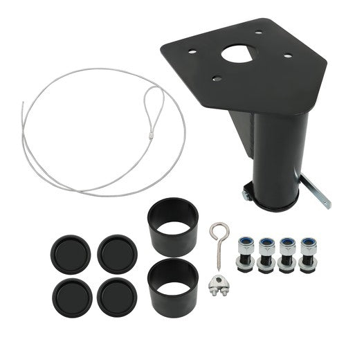 DURAFORCE Wheel Adapter Hitch to Gooseneck Fifth (5th) Adjustable Forward Offset 12"-17"