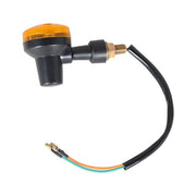 DURAFORCE For Yamaha Kawasaki Honda 4X Motorcycle Turn Signals Blinker Light Black Amber