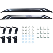 DURAFORCE Side Step Bars Running Boards Nerf Bar Aluminum 2PCS for 2019-2024 for Toyota RAV4