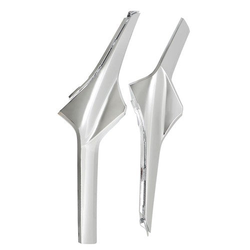 DURAFORCE For Chevrolet Blazer 2019-2021 Chrome Front Left Right Grille Molding Trim 2PCS