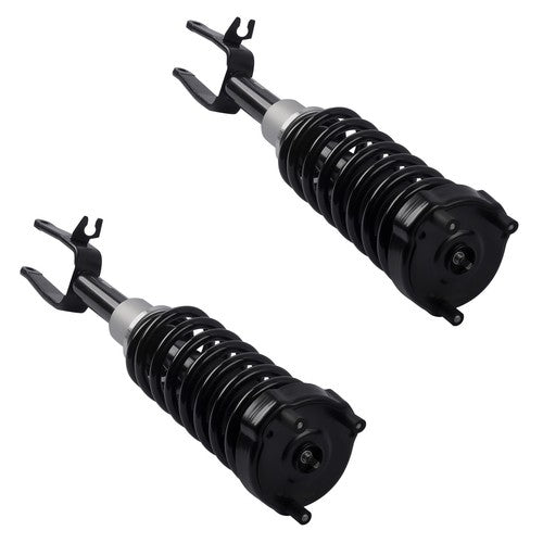 DURAFORCE Pair Front Shock & Coil Spring Assembly For Mercedes W211 S211 E350 4Matic 06-09