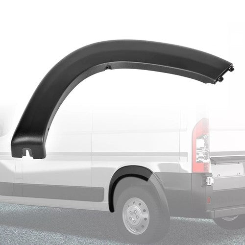 DURAFORCE Left Rear Molding Wheel Trim Fender Flare Fit For Dodge Ram Promaster 2019-2022