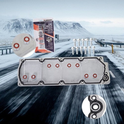 DURAFORCE Engine Valley Cover Kit 12610141 2007-2020 For LS2/LS3/LS7 W/ Gasket &bolts wo/P