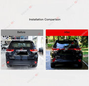 DURAFORCE LED Tail Rear Trunk Light Breathing Turn Signal for Toyota Highlander 2014-2019