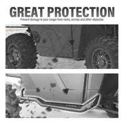 DURAFORCE Rock Guard With Step For 2018-2023 Polaris Ranger XP 1000 CMV Pro XD #2882530