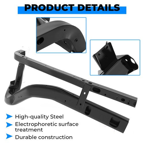 Left Radiator Support Steel Rail for Ram 1500 2500 3500 2009 2010 24 68095951AG