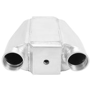DURAFORCE Aluminum Water Intercooler A/W IC 2.5" in 3" out Liquid Core For Jet Ski Sea Doo