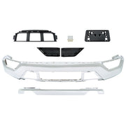 DURAFORCE New For Ford F-150 2021-2023 Front Bumper Face Bar 6-piece Kit W/o Sensor Holes