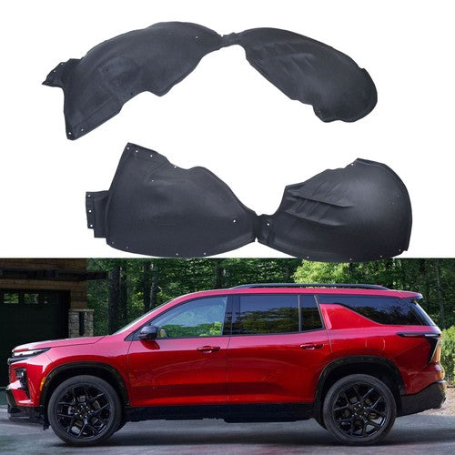 DURAFORCE Pair Fender Liner Front Driver & Passenger Side For Chevy Traverse Limited 2024