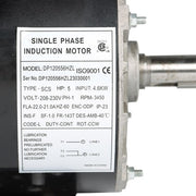 DURAFORCE 5 HP Compressor Duty Electric Motor 1 Phase 3450 RPM 56HZ Frame 7/8" Shaft 230V