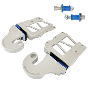 DURAFORCE Fit For Peterbilt 378/ 379 Hood Hinge Pivot Bushing Mount & Bolt Kit 13-04730L/R