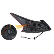 DURAFORCE Passenger Right Side Tail Lamp Assembly LED For Nissan Altima 2013 Replacement