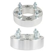 DURAFORCE For Suzuki Silver 2Pcs Wheel Spacers 4x110 1.5" 74mm Hub Bore M10x1.25