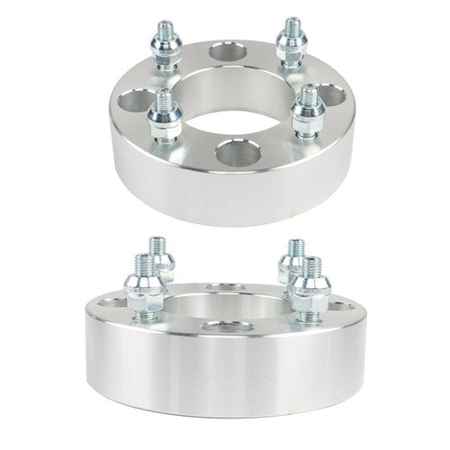DURAFORCE For Suzuki Silver 2Pcs Wheel Spacers 4x110 1.5" 74mm Hub Bore M10x1.25