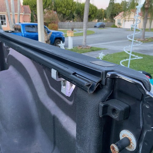 DURAFORCE 6'4" Truck Bed Rail Side Cap Top Cover Protector Fit 02-08 Dodge Ram 1500