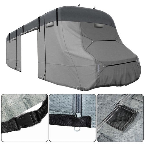 DURAFORCE Waterproof Anti-UV RV Cover 23'-26' FT For Class C Motorhome Trailer Camper