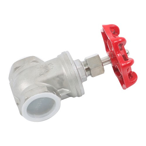 DURAFORCE Stainless Steel Gate Valve 1-1/2" NPT Female Rotary Sluice Valve With Wheel Hand
