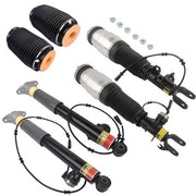 DURAFORCE Fit for Hyundai Equus 2011-2016 Shock Absorber Struts + Air Spring Bags Set of 6