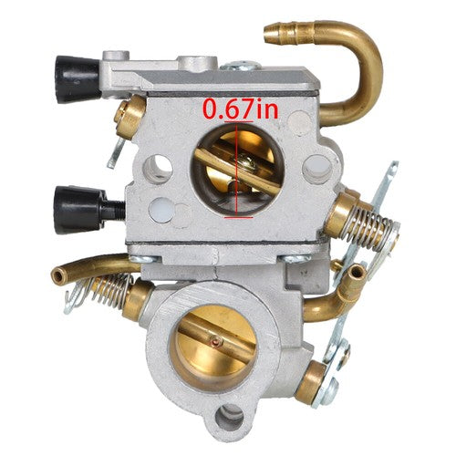 DURAFORCE Concrete Cut Off Saw Carburetor Kit For Zama C1Q-S118 TS410 TS420 4238 120 0600