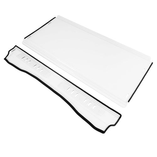 3 In 1 Flip Front Clear Windshield Vented For Kawasaki Mule Pro FXT