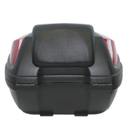 DURAFORCE 32L Red Motorcycle Tour Tail Box Top LockStorage Carrier Luggage Scooter Trunk