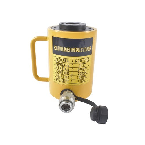 DURAFORCE RCH 302 Hydraulic Holl-O-Cylinder with 30 Tons Capacity 2" Stroke Hollow Ram
