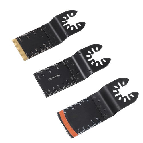 DURAFORCE Universal Multi Tool Blades Titanium & HCS Oscillating Saw Blades Set of 105