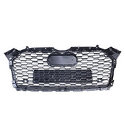 DURAFORCE Gloss Black Front Bumper Grille Honeycomb Grill for Audi A5 B9 S5 F5 2017-2019