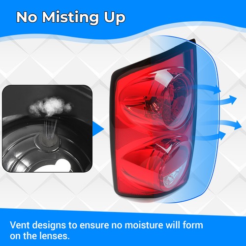 Driver Left Side Tail Light Lamp for 2007-2008 Dodge Ram 1500 2007-2009 Ram 2500