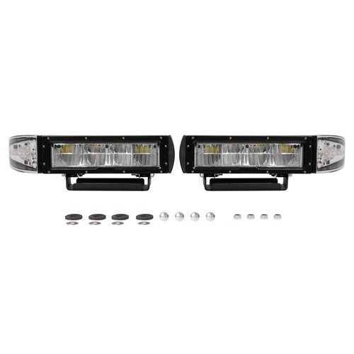DURAFORCE 2 Pack Heated LED Universal Plow Lights - Replaces for 1312100