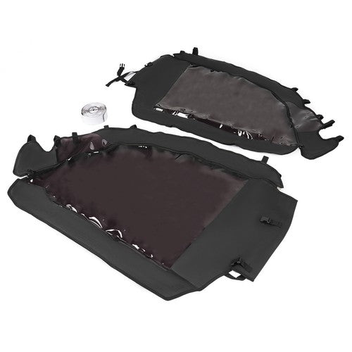 DURAFORCE Soft Doors Set For CFMOTO ZForce 500 800 EX 1000 14-22 Tinted w/Zippered Window