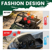 DURAFORCE Hard Plastic Top Roof For Polaris Ranger 570 Crew / XP 900 1000 Crew 2014-2025
