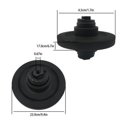 DURAFORCE Track Idler Pulley Rear fits for New Holland LT185B LT190B 87480413 87535299