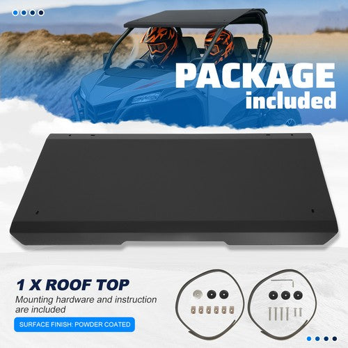 Aluminum Roof Top Shading Cover for CFMOTO ZForce 950 1000 HO Sport 20-2024