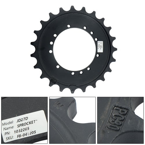 DURAFORCE 1032265 Drive Sprocket For John Deere 35D 35G 30G 27D