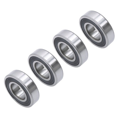 DURAFORCE 62/28-2RS Deep Groove Ball Bearings 4 Pcs 28mmx58mmx16mm Double Rubber Sealed