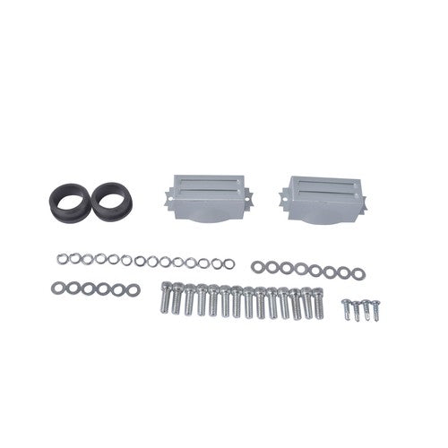 DURAFORCE 3-11/16" Tall Finned Aluminum Valve Covers Fits Chevy Big Block 396 402 427 454
